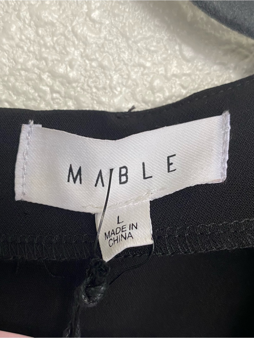 Mabel New Size Large Black Francesca Satin Bow Embellished Sleeveless Mini Dress - Picture 11 of 14